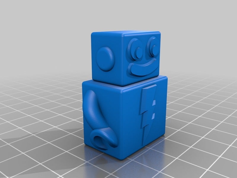 Miniatura 21 do modelo 3D Adafruit 3D Printed Chess Set