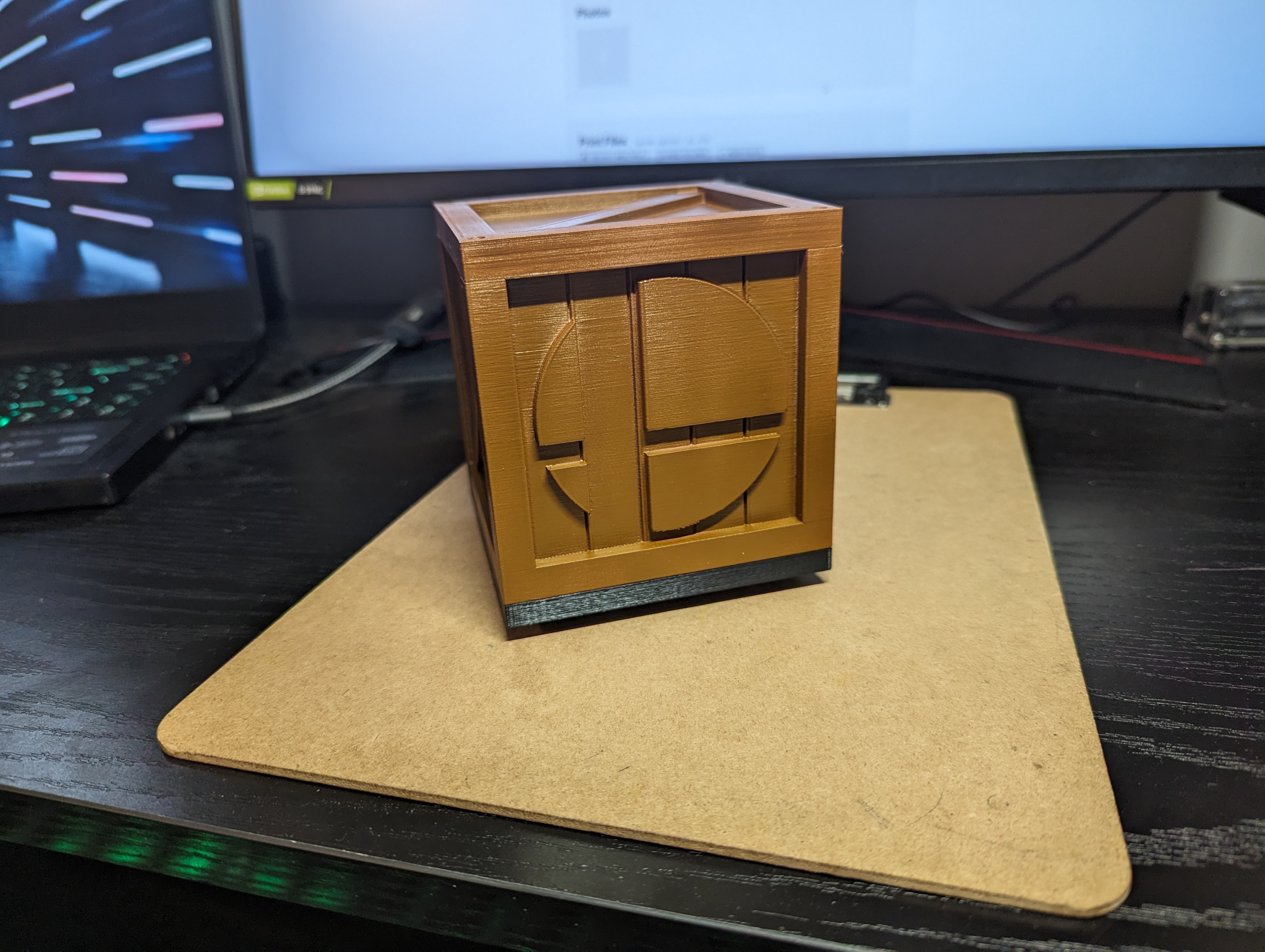 Rolling Crate from Super Smash Bros. Series