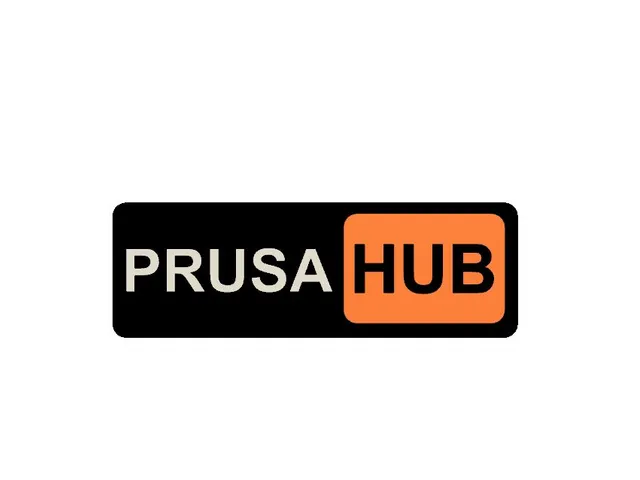 PrusaHub Hub Logo Sign