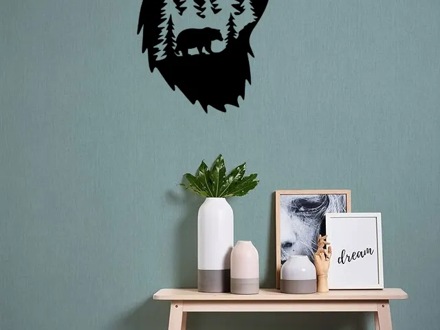 Wandbild Bär