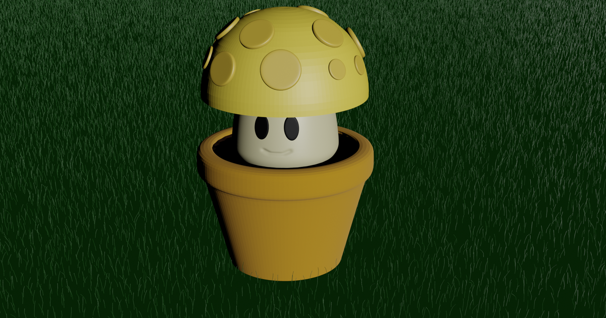 Sun Shroom - Plants vs Zombies by Pyrogenio | Download free STL model ...