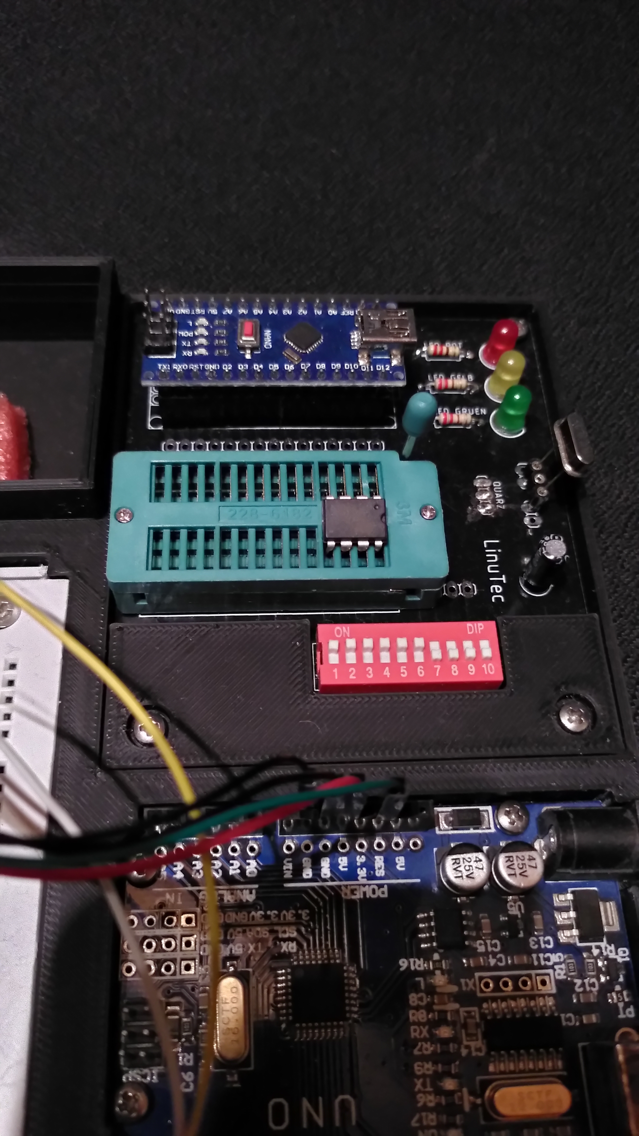 Arduino-Programmierstation-Atmega328-Attiny85