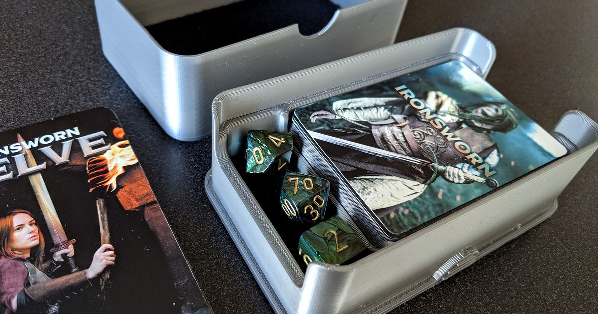 Asset, Delve and Dice Box for Ironsworn by Billiam Printables Store