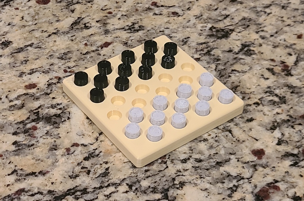 Pocket Checkers by KINGR00TBEER | Download free STL model | Printables.com