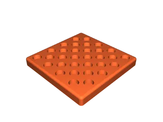Pocket Checkers by KINGR00TBEER | Download free STL model | Printables.com