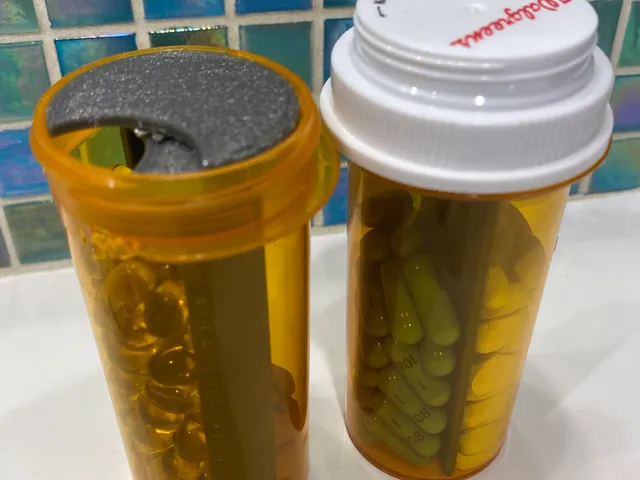 Rx Prescription Bottle Divider