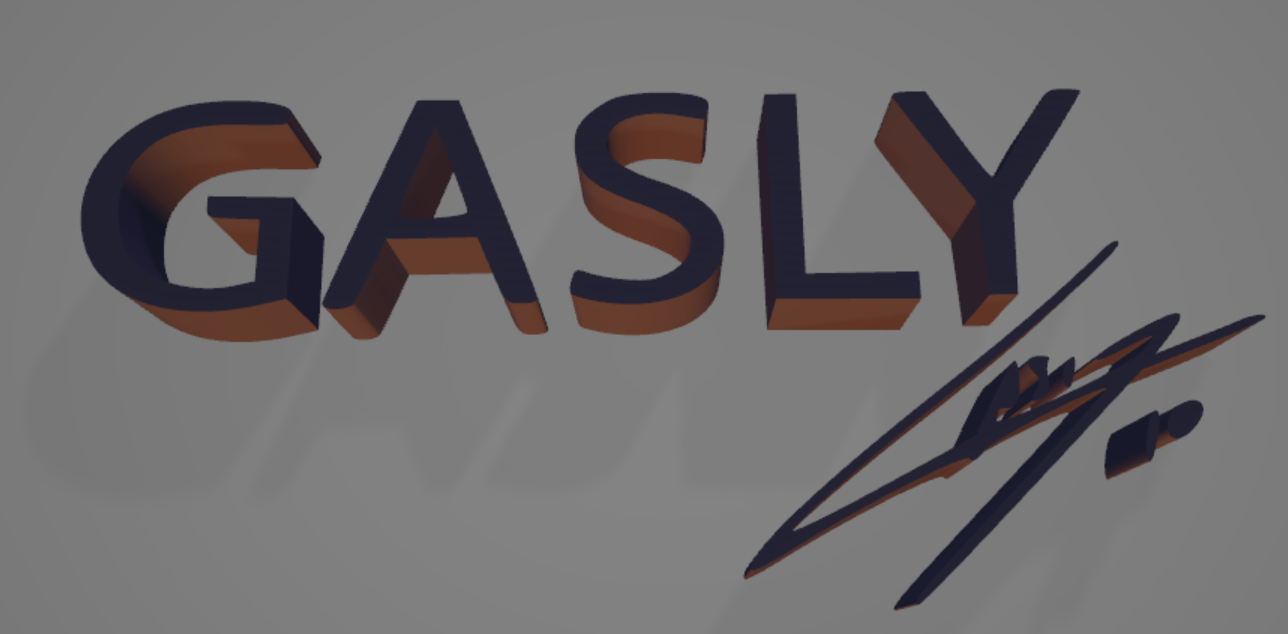 Pierre Gasly F1 Logo Signature by Darius Download free STL model