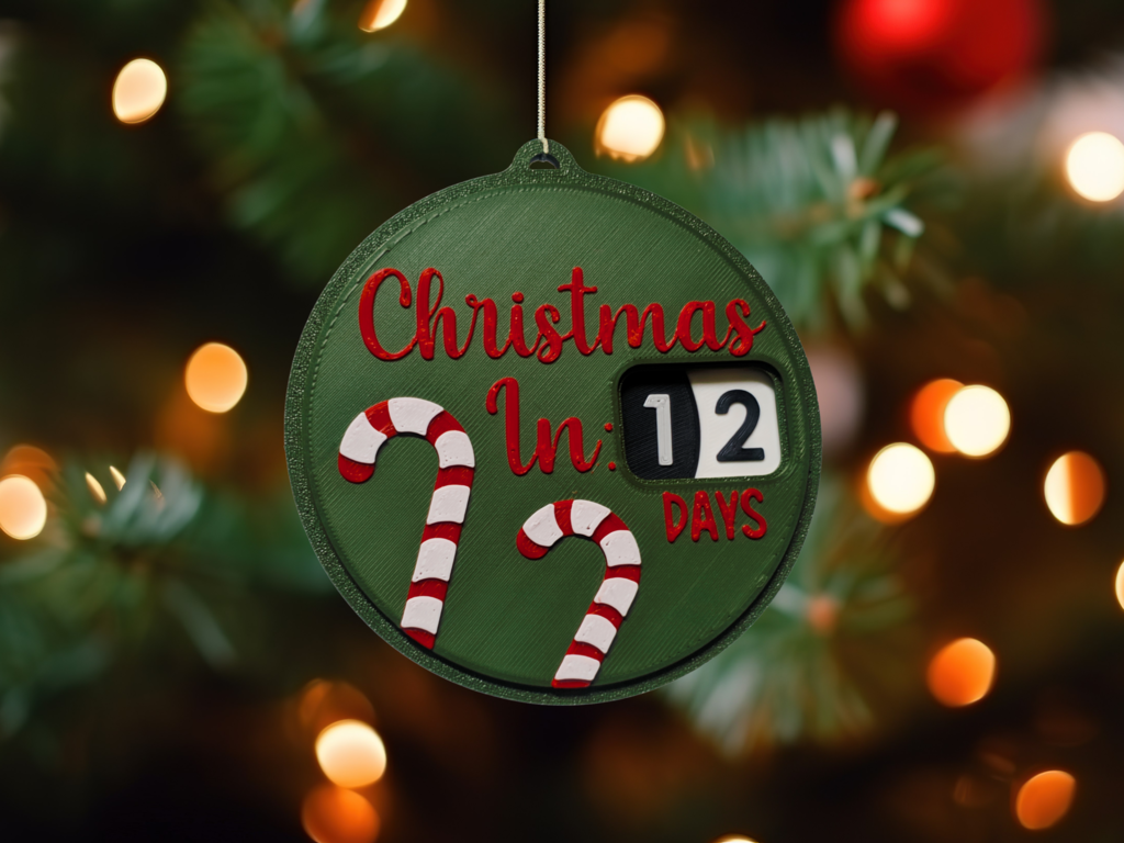 Christmas Countdown Ornament