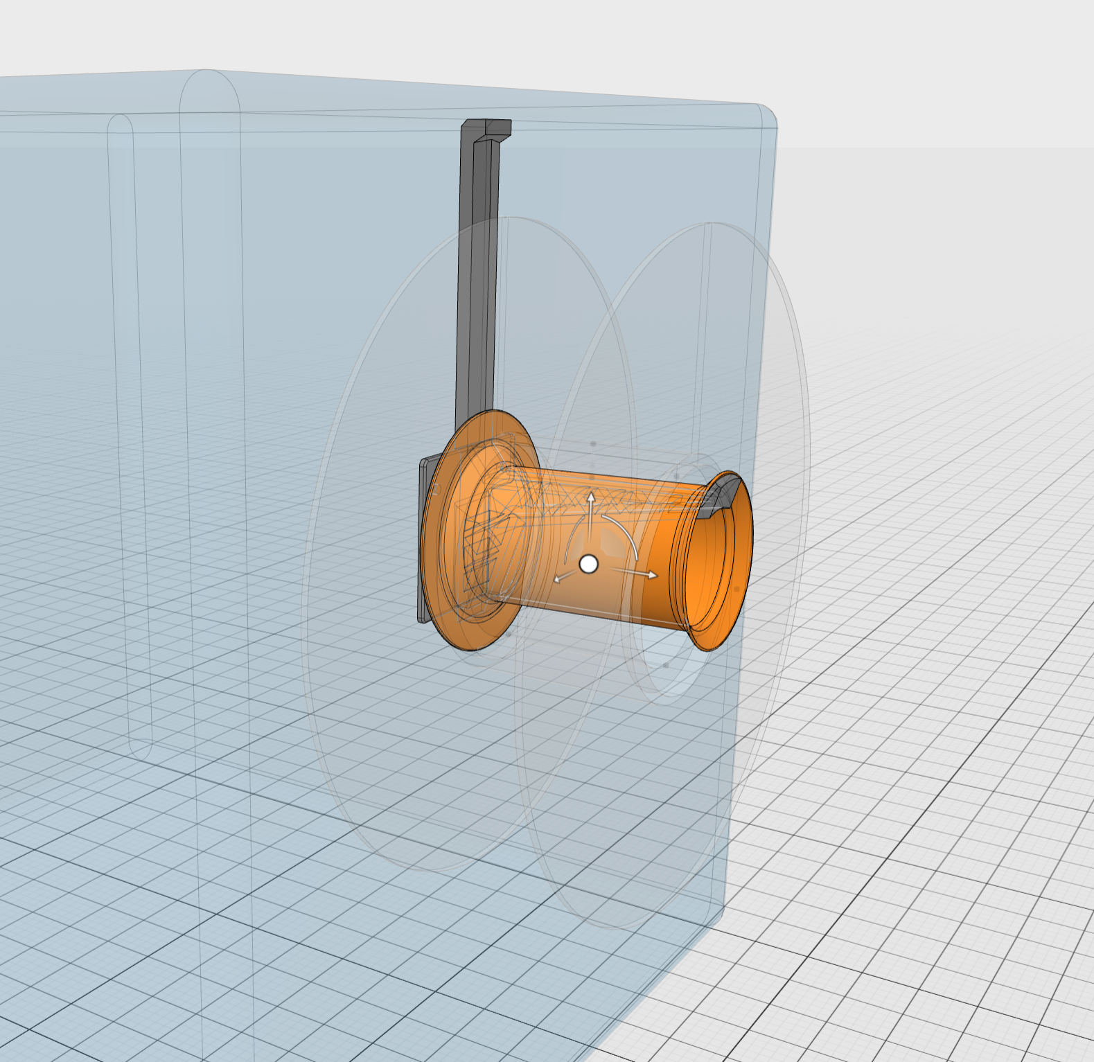 Removable spool holder for FlashForge 5M Pro