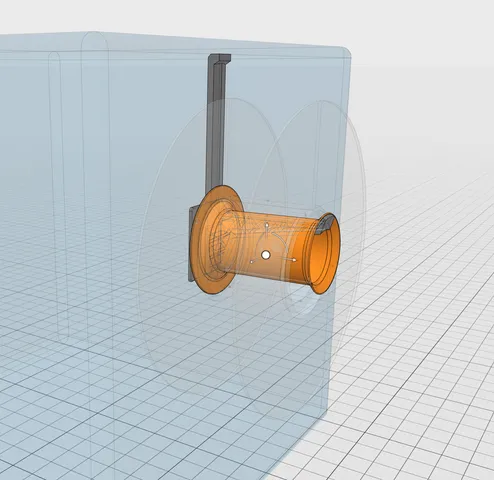Removable spool holder for FlashForge 5M Pro