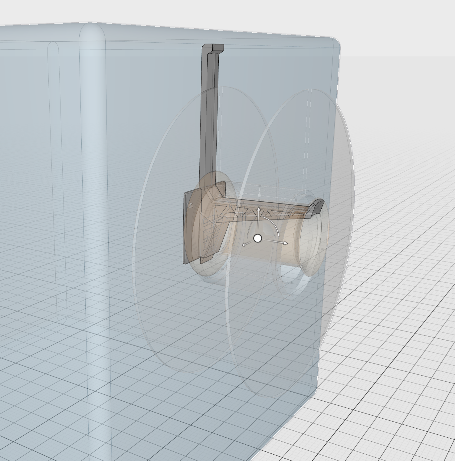 Miniatura 2 do modelo 3D Removable spool holder for FlashForge 5M Pro
