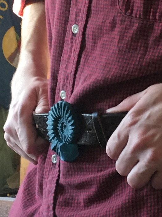 Ammonite Belt Buckle