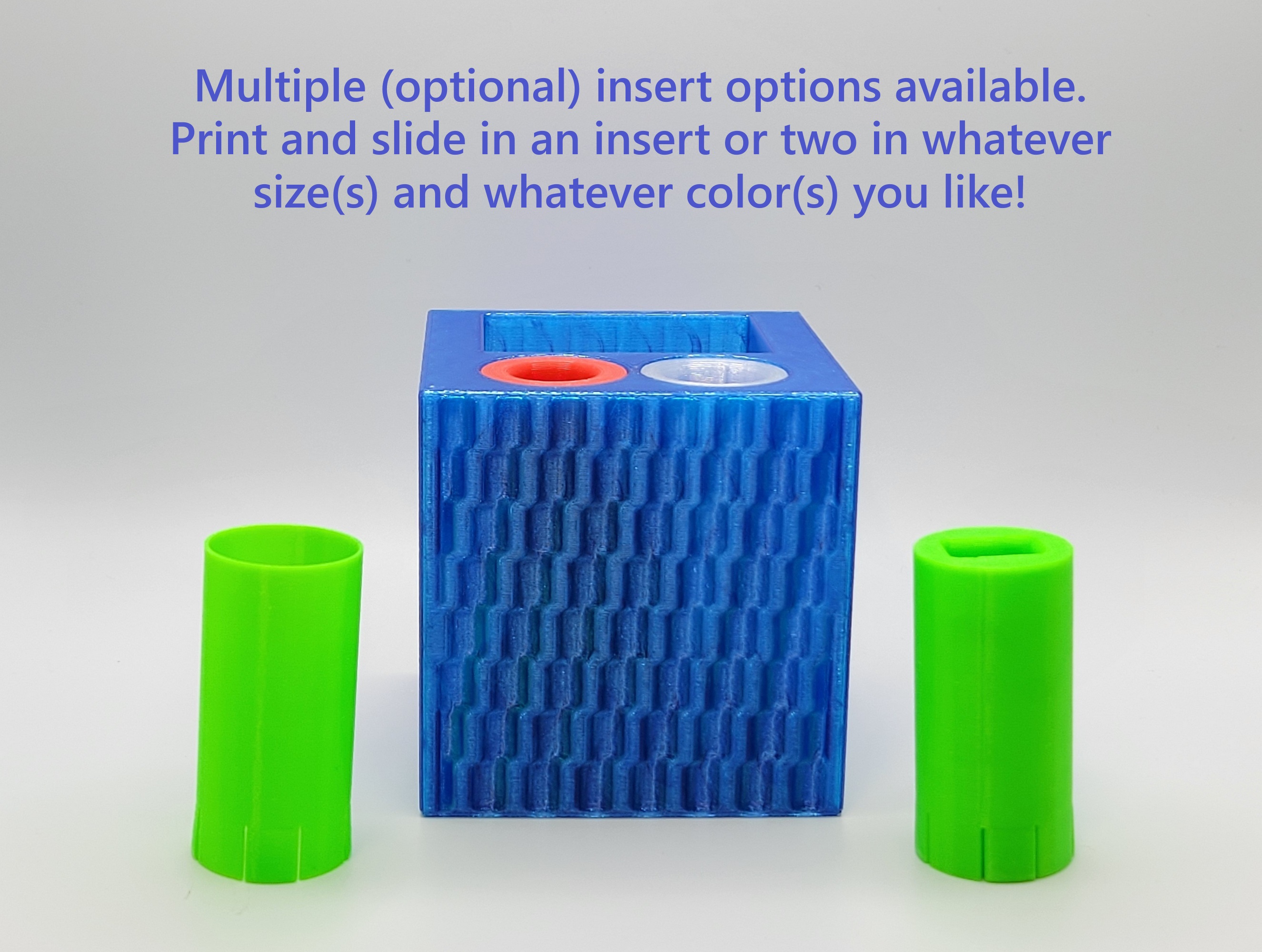 Swirl Toothbrush and Toothpaste Holder with Inserts and Drainage by ...