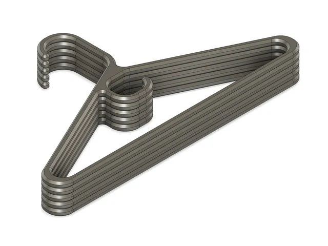 Clothes Hanger Heavy-Duty (for stackable printing)