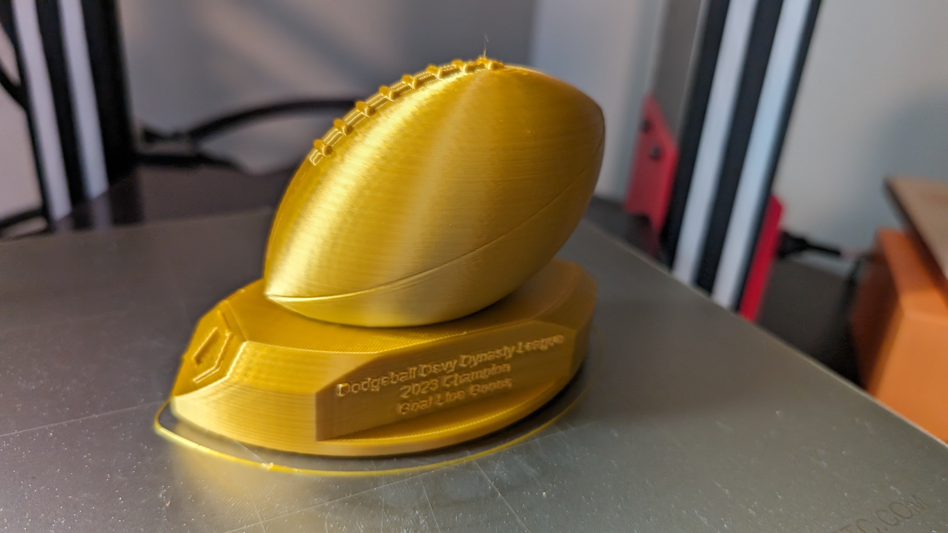 Fantasy Football trophy small