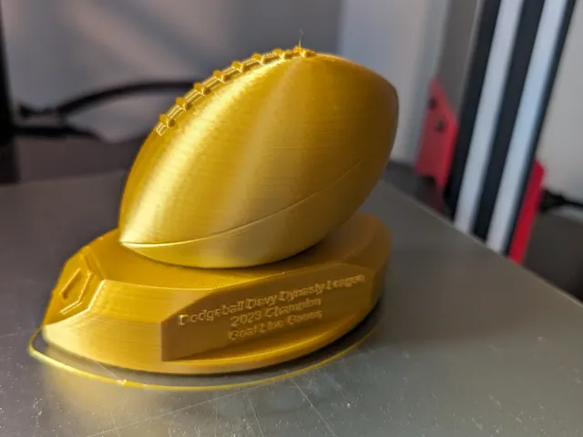 Fantasy Football trophy small
