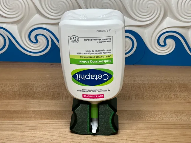 Inverted Lotion Holder