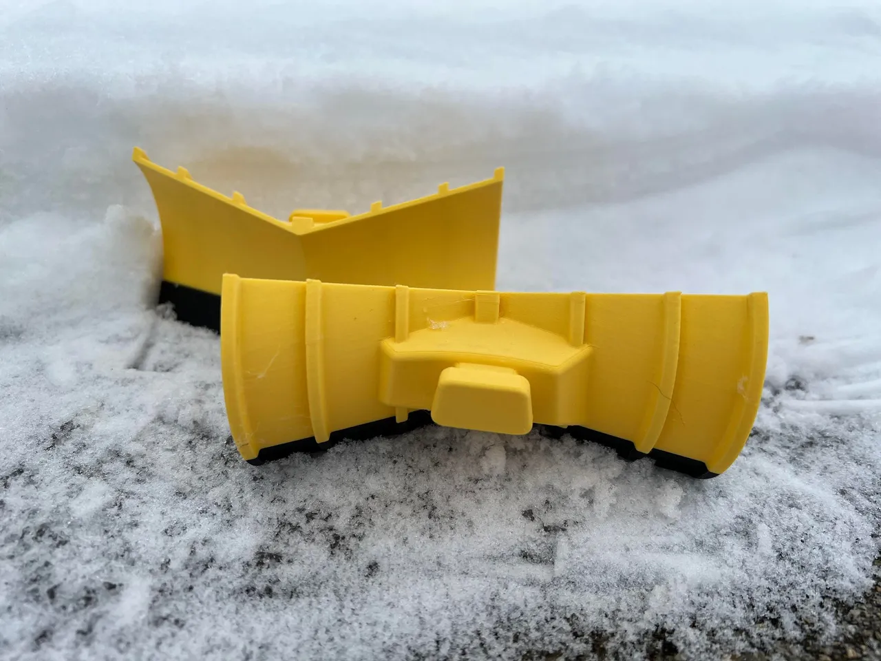 Croc Snow V-Plow by OVERTURE3D, Download free STL model