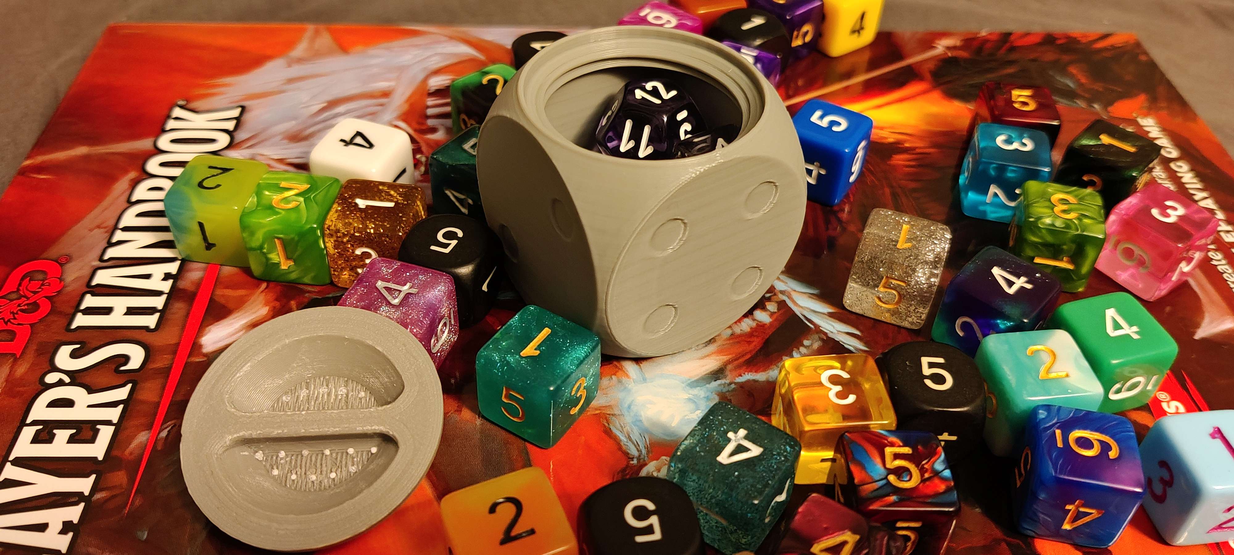 Die Dice Box by Panda Bandit Download free STL model