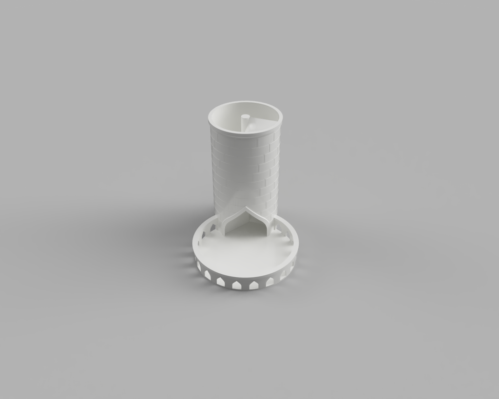 Miniatura 3 do modelo 3D Simple Dice Tower