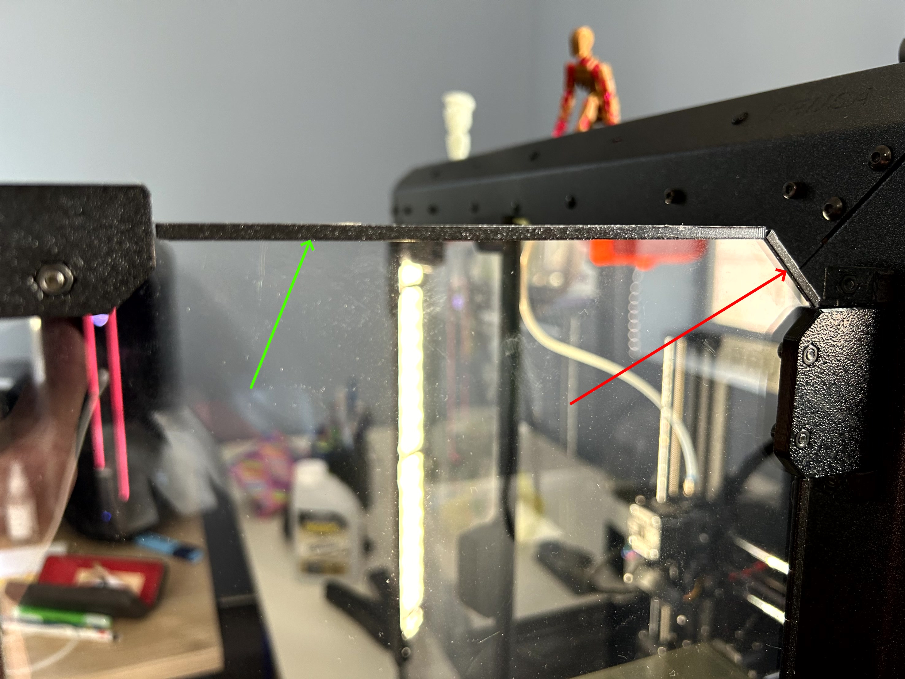 Original Prusa enclosure additional door seals (from @matmx model)