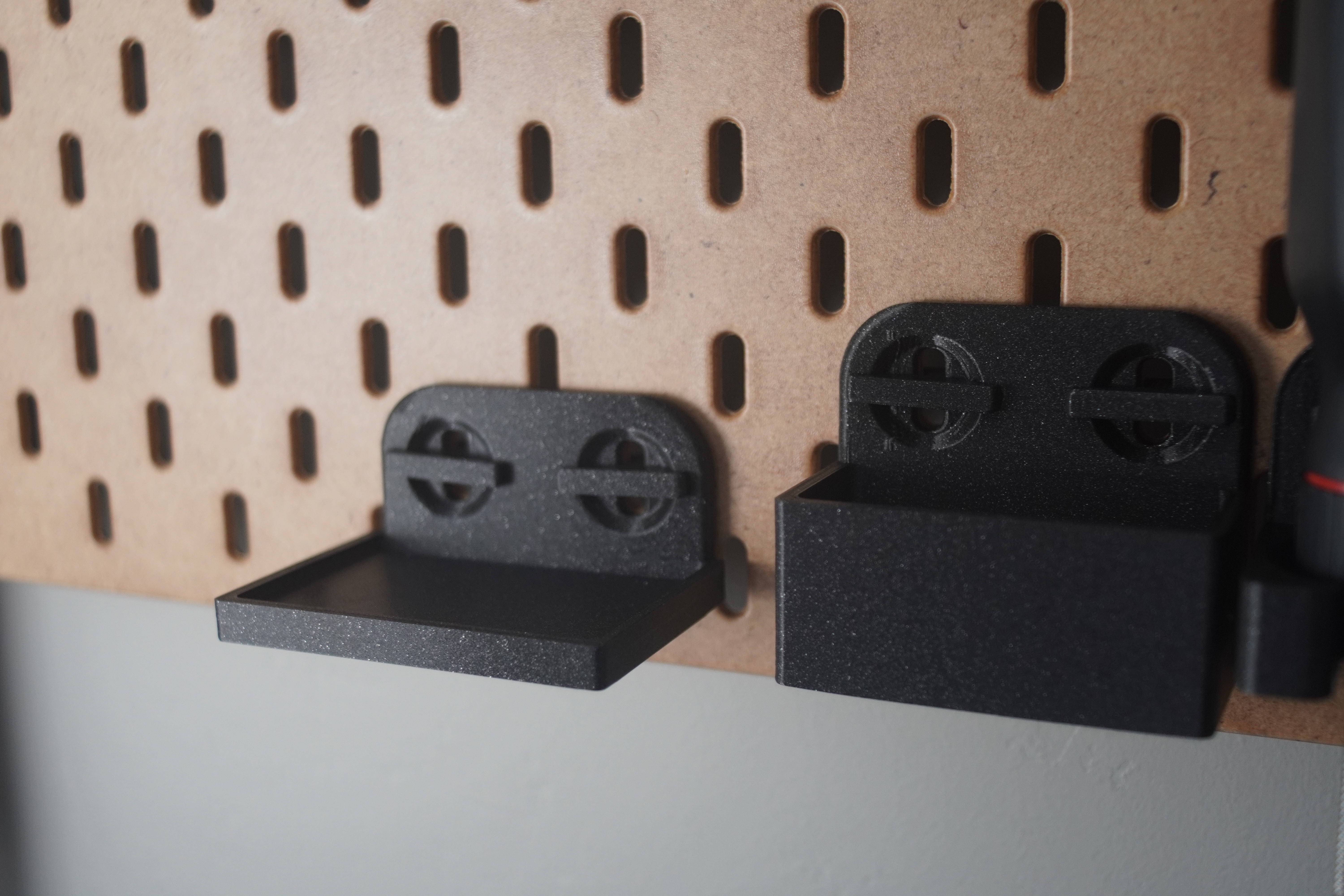Parametric Box/Tray for Ikea Skadis Pegboard