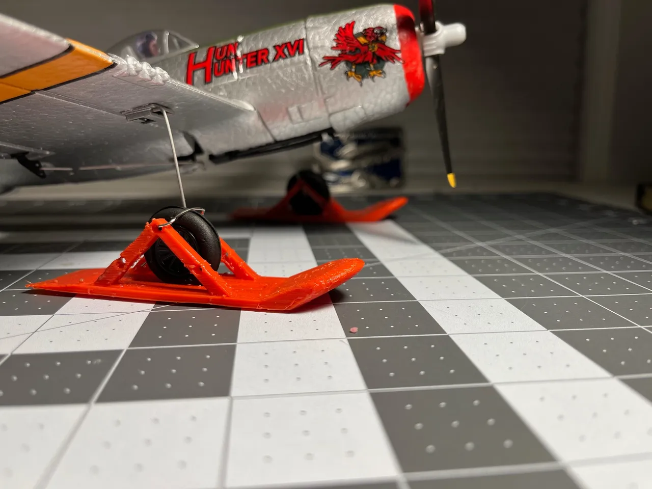 Rc store plane skis