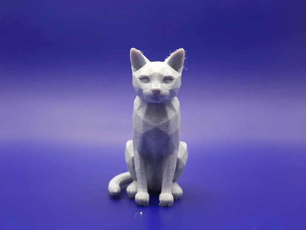 Minimalist Bengal figurine