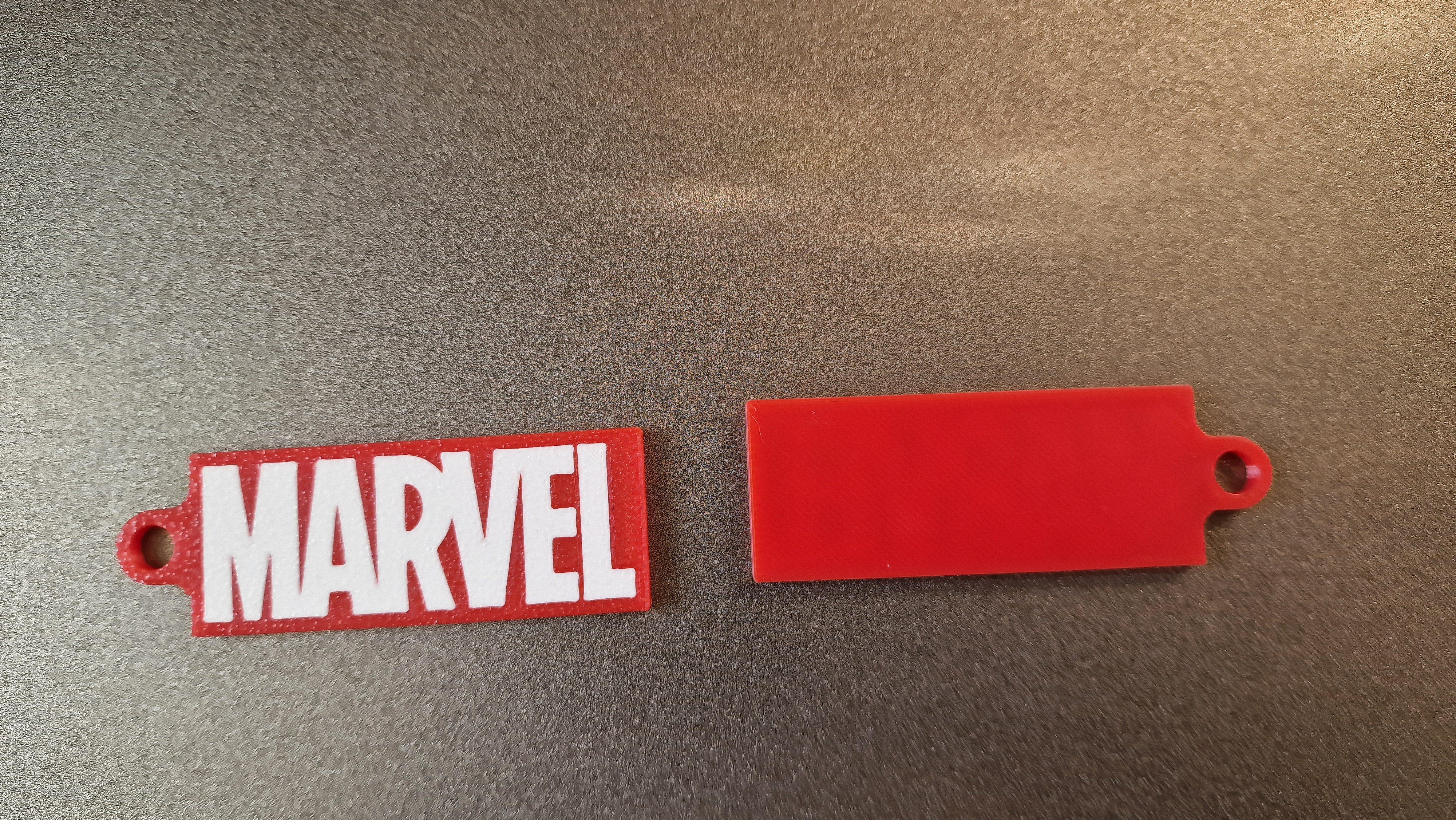 Miniatura 3 do modelo 3D Marvel Keychain optimized for AMS