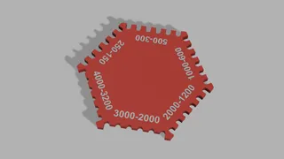Comb for measuring wet paint coating.