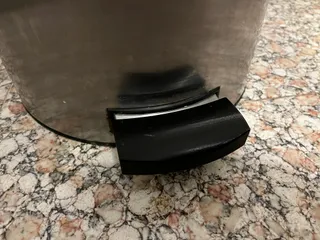 Trash can foot pedal