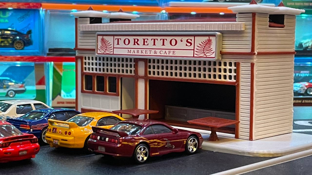 The Fast and the Furious Sandwich Shop (For Hot Wheels & 1/64 Scale