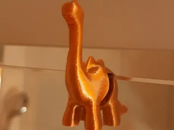 Cute Dino Hook for shower glass