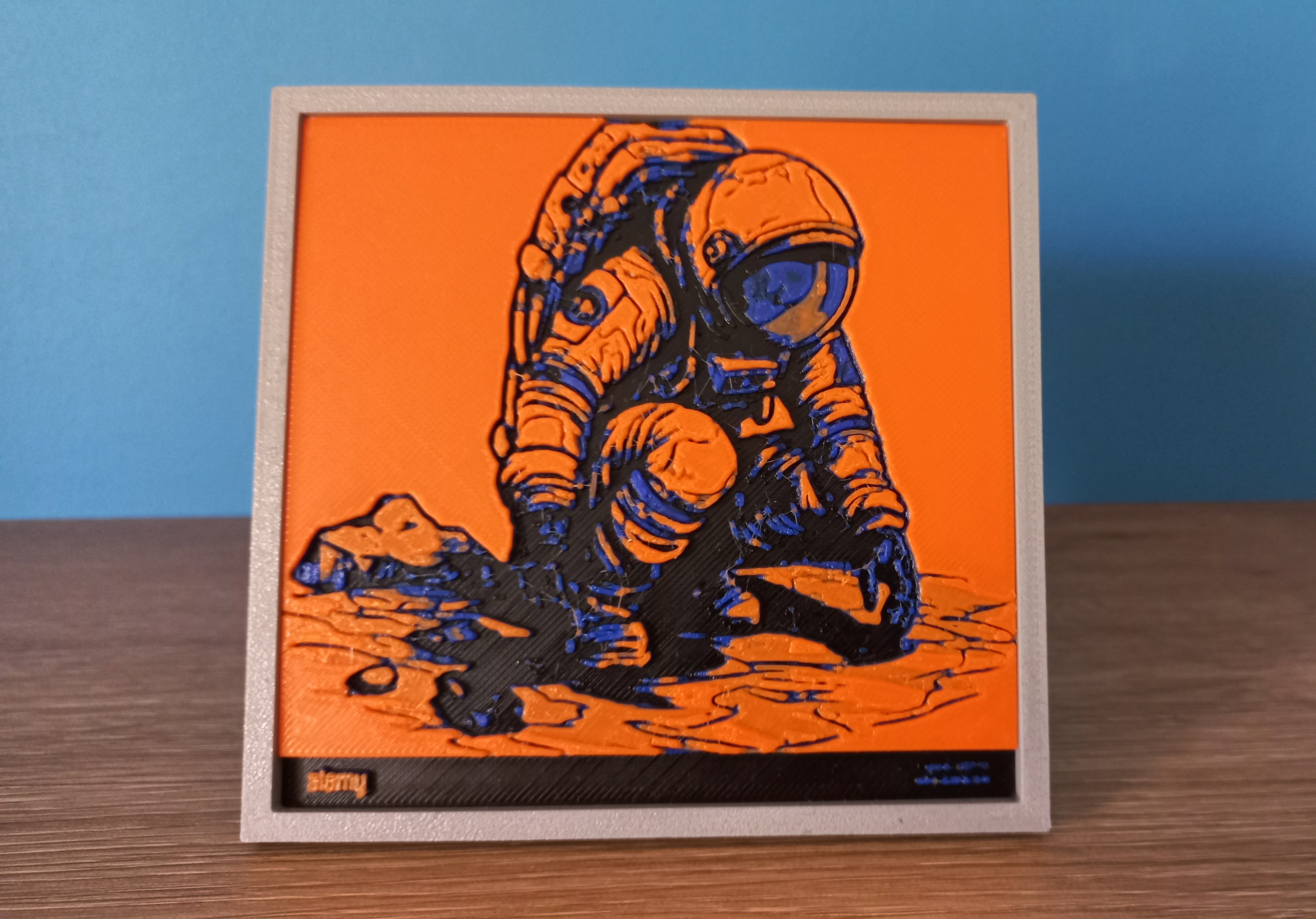 Cadre astronaute