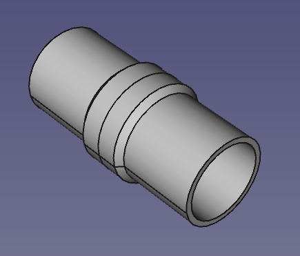 22mm CPAP hose connector