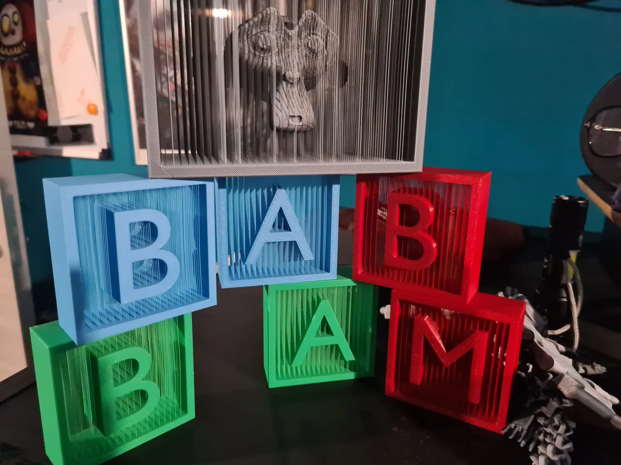 String Alphabet Project by DotCom Artwork | Download free STL model ...