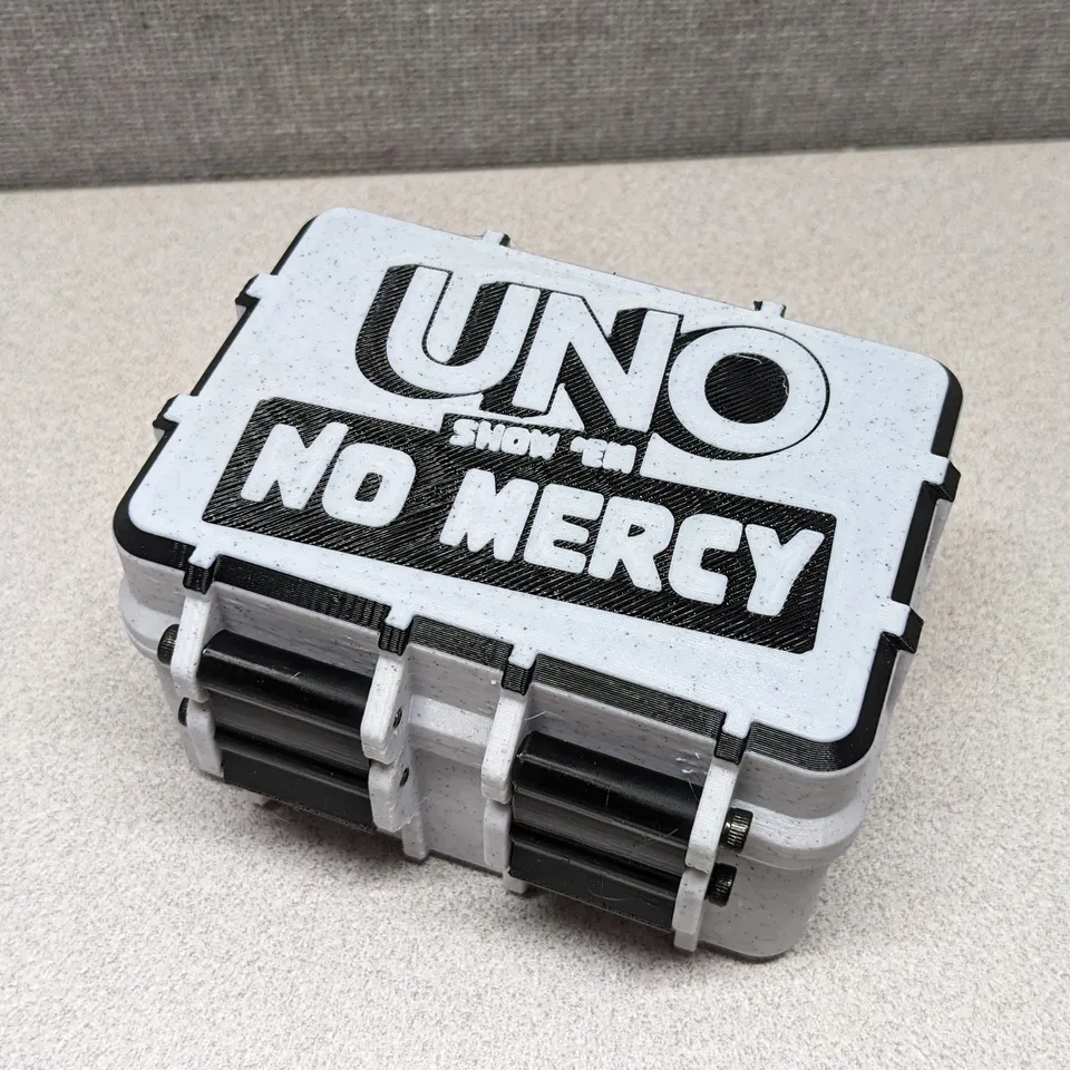UNO Show 'Em No Mercy Deck Box por Mad Mod Labs, Descargar modelo STL  gratuito