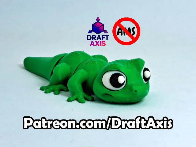 Flexi Lizard - Cute and NO Supports
