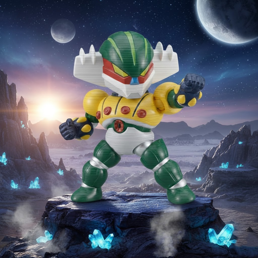 Jeeg Robot - Chibi Robot Figurine
