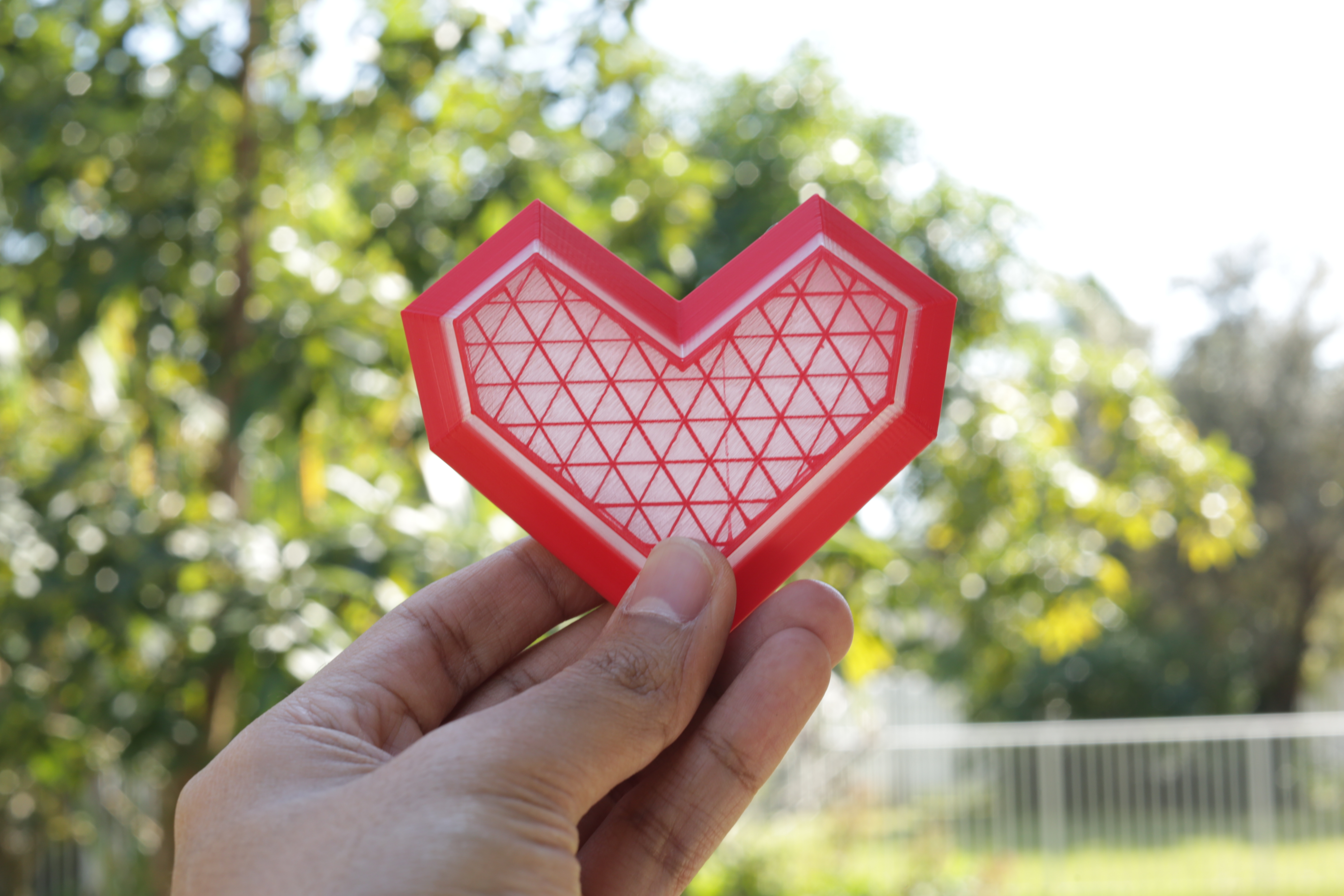 Lowpoly Heart Box