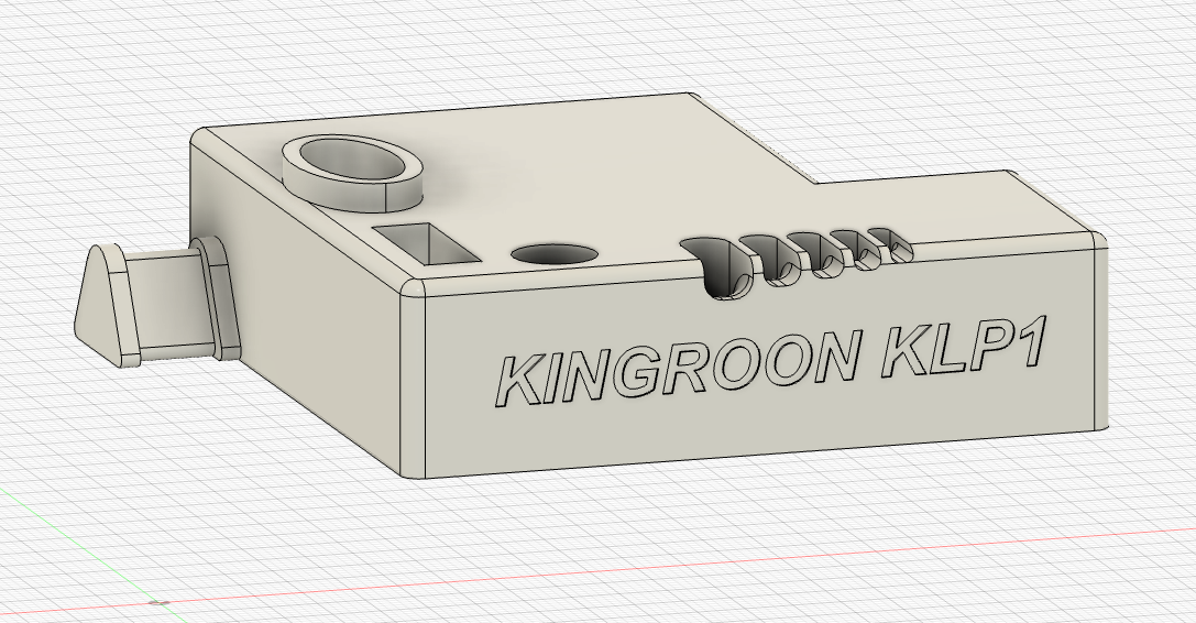 Simple Tool Holder for Kingroon KLP1