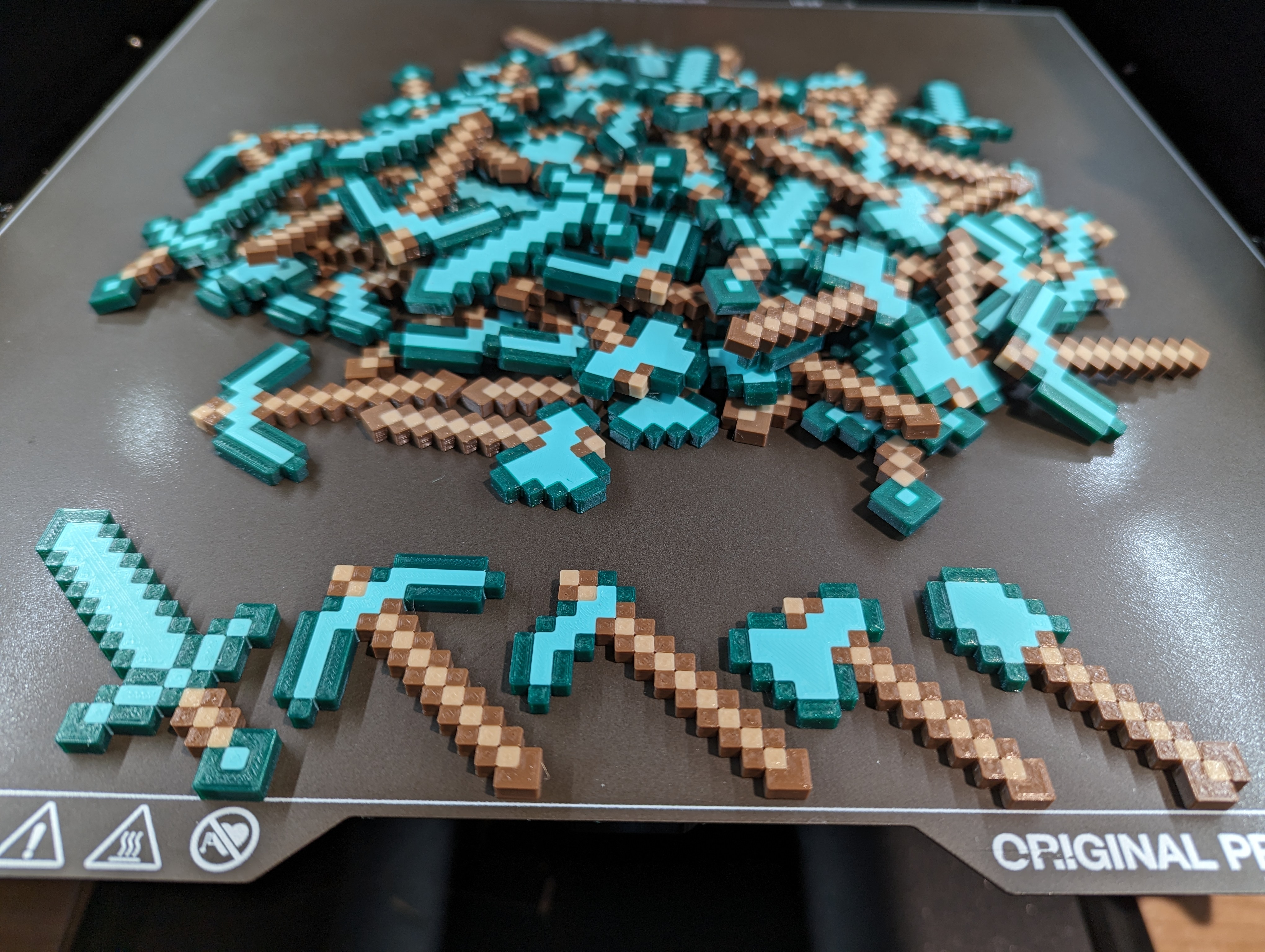 Minecraft Tools Multicolor