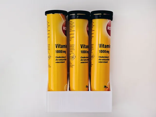 Vitamin C tablets rack / Bruistabletten houder