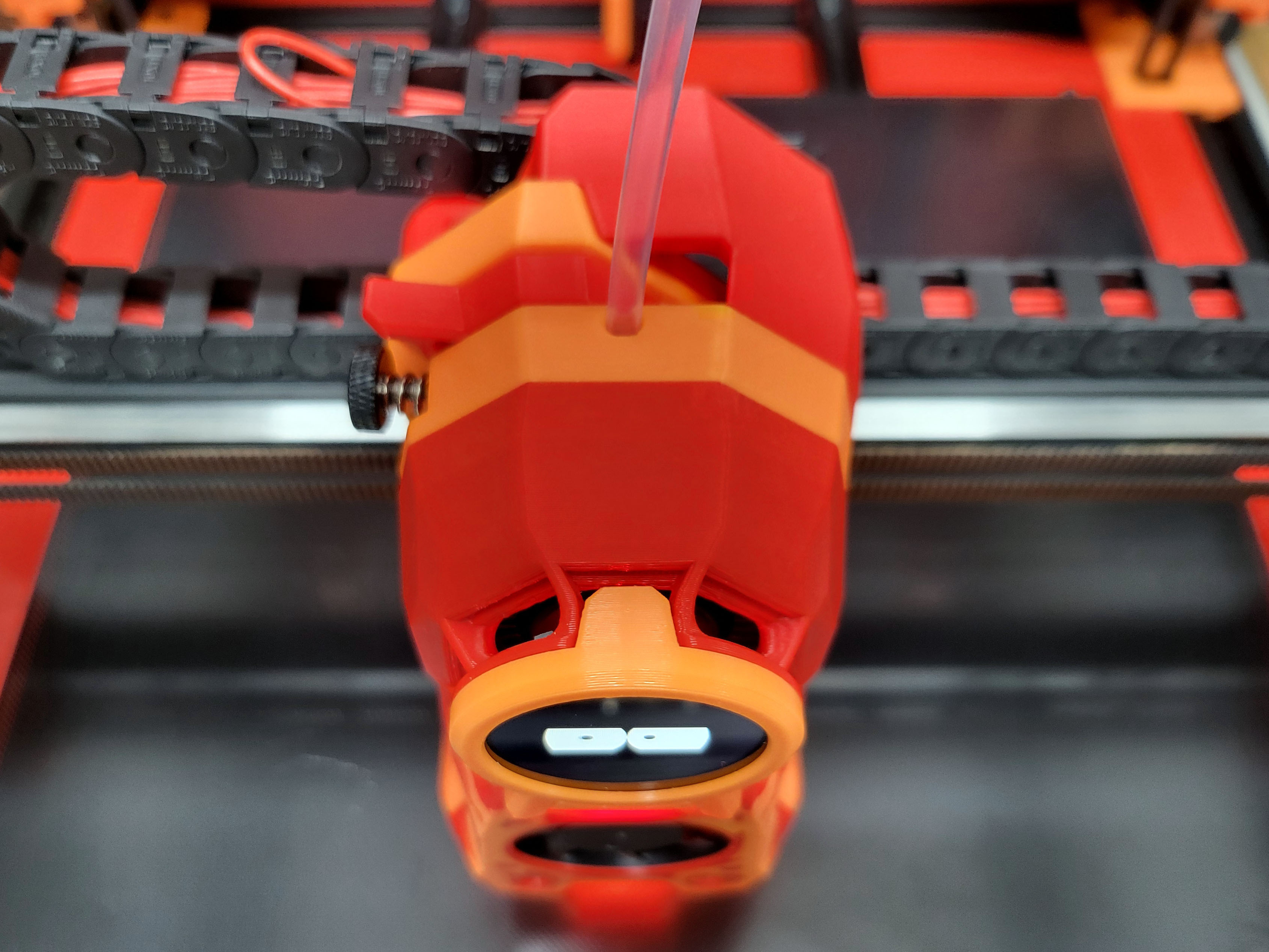 Knomi V2 Display Mount for the Voron Stealthburner by boothyboothy