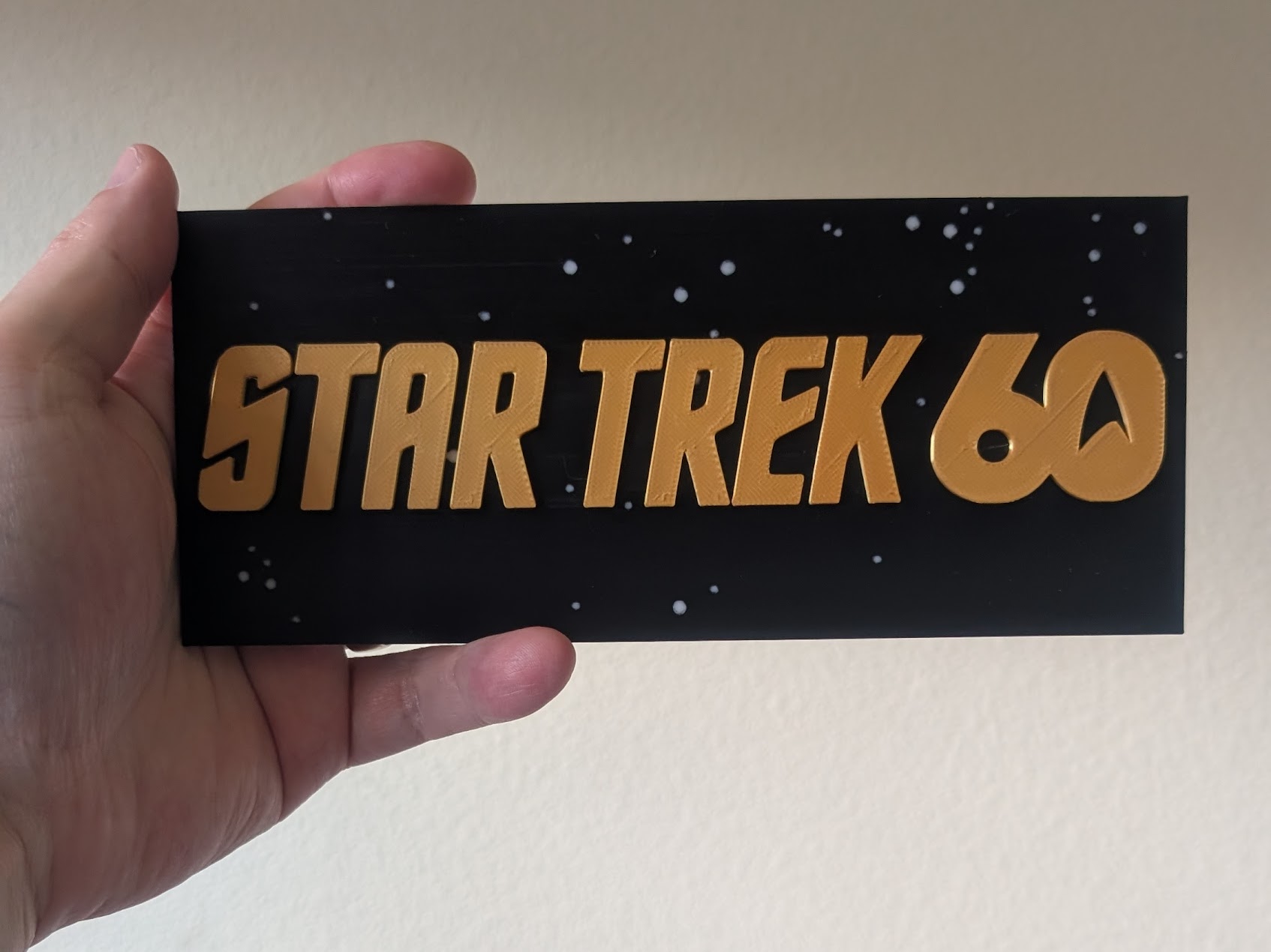 Star Trek 60 Logo with Frame