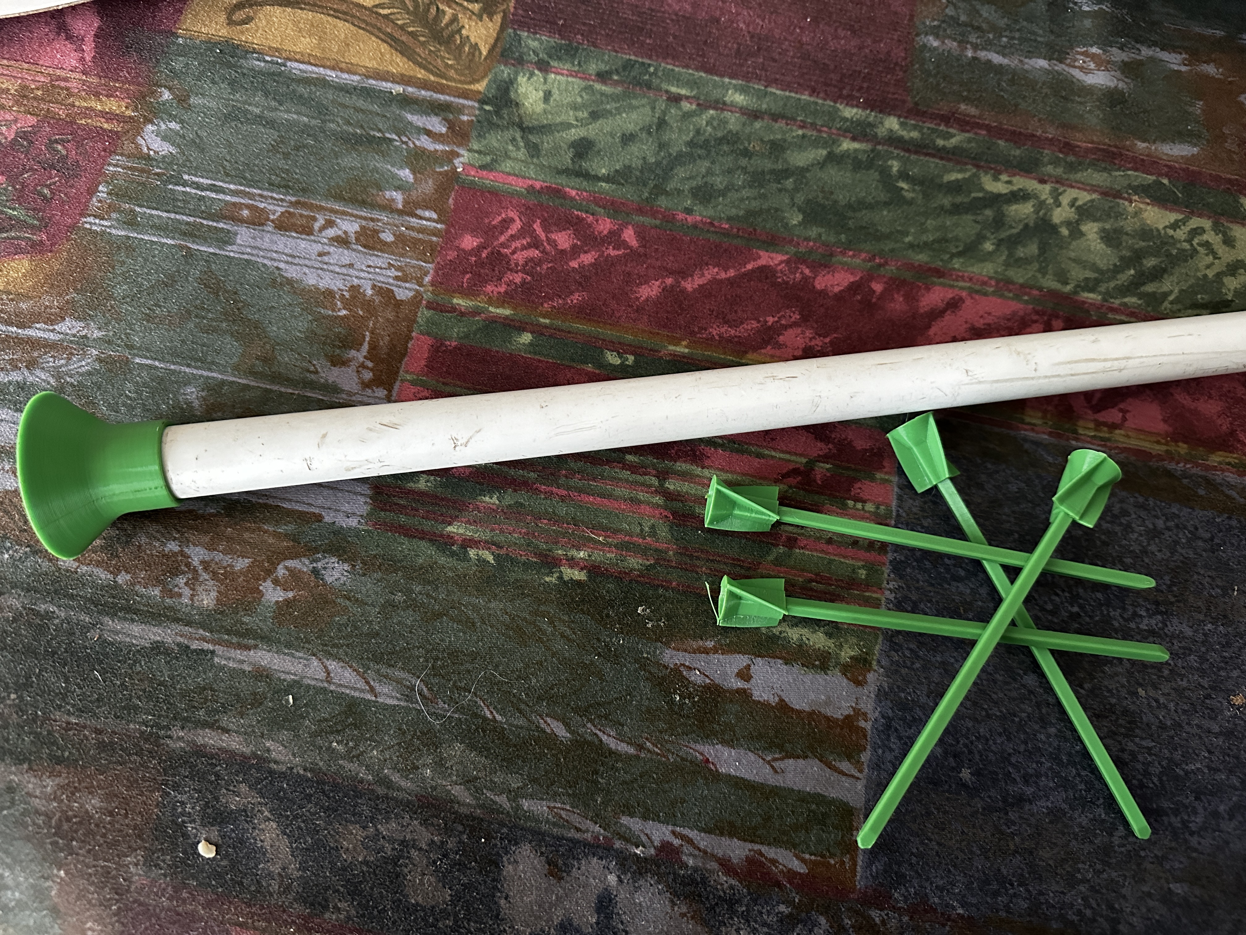 Simple blowpipe with darts for beginners.