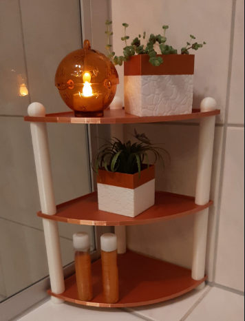 Corner shelf by Old Lady | Download free STL model | Printables.com