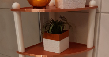 Corner shelf by Old Lady | Download free STL model | Printables.com