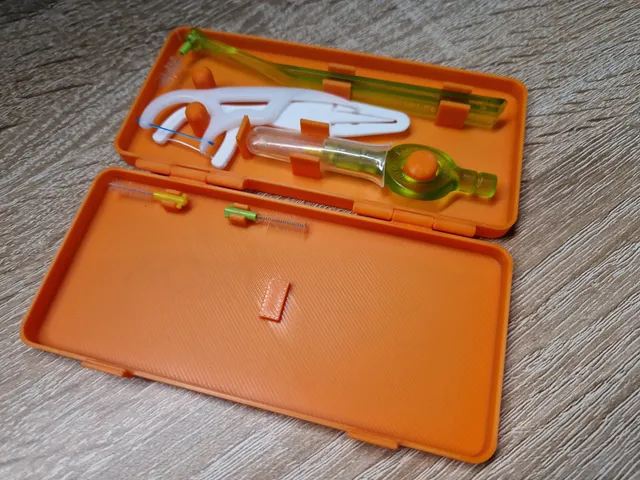 Case for CURAPROX interdental toothbrushes