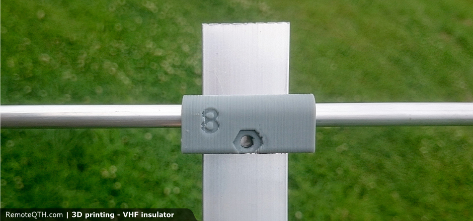 VHF Yagi Antenna insulator (OBSOLETE) by OK1HRA | Download free STL model | Printables.com